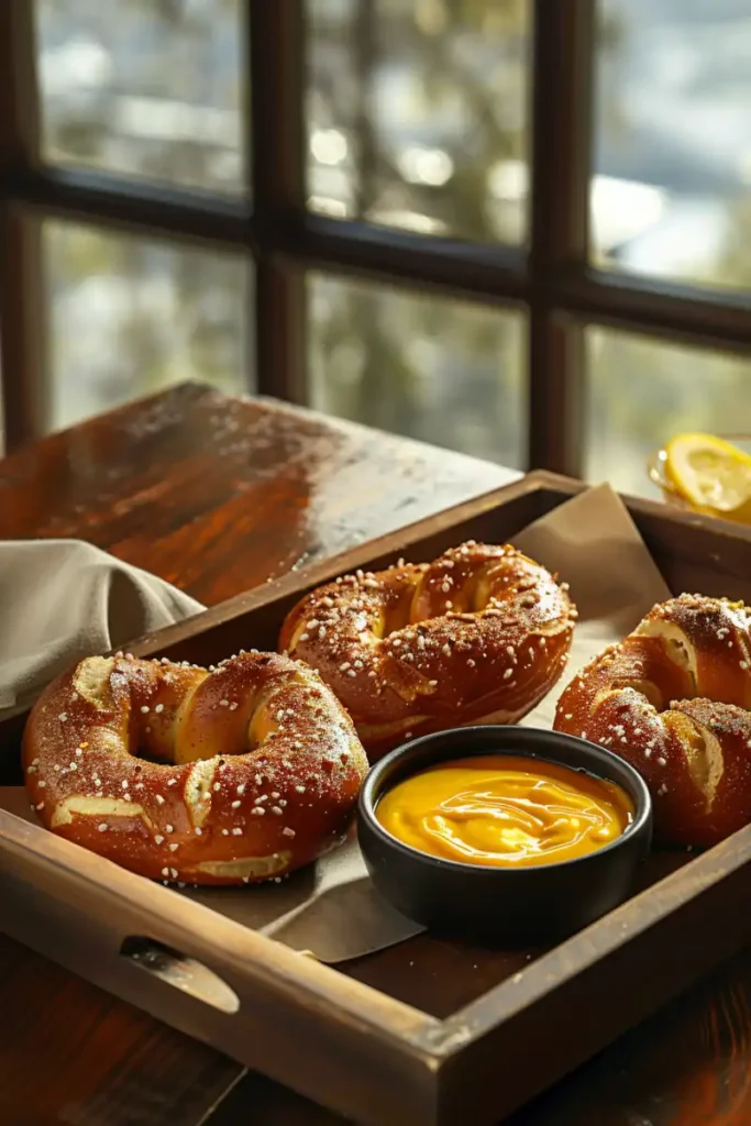 Philadelphia Soft Pretzels Recipe with dips and flavor variations